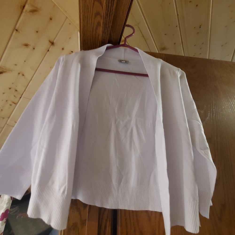 White Cardigan